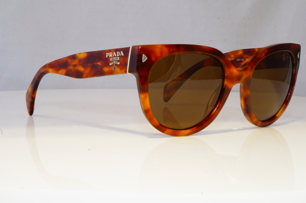 PRADA Womens Oversized Designer Sunglasses Brown Square SPR 17O 4BW-6S1 19384