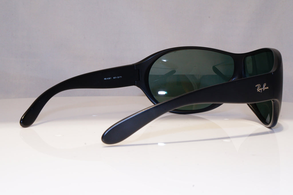 RAY-BAN Mens Womens Unisex Sunglasses Black Shield RB 4081 601-S/71 22083