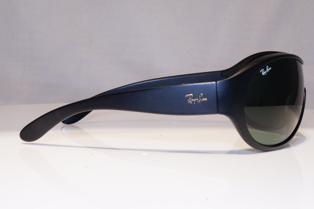 RAY-BAN Mens Womens Unisex Sunglasses Black Shield RB 4081 601-S/71 22083