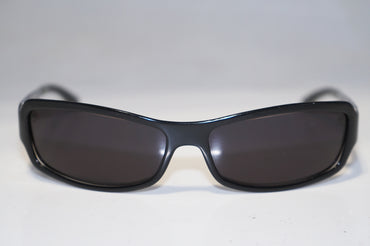 EMPORIO ARMANI Vintage Mens Designer Sunglasses Black Rectangle EA9156 MH9 15970