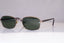 RAY-BAN Mens Vintage 1990 Designer Sunglasses Silver Rectangle W2839 SLV 18552