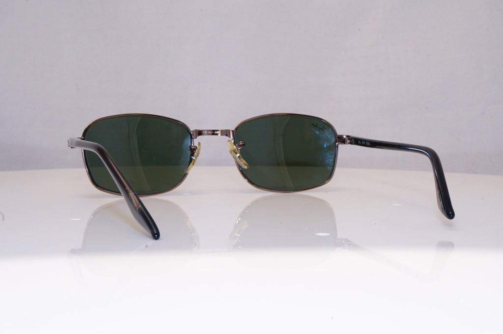 RAY-BAN Mens Vintage 1990 Designer Sunglasses Silver Rectangle W2839 SLV 18552