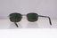 RAY-BAN Mens Vintage 1990 Designer Sunglasses Silver Rectangle W2839 SLV 18552