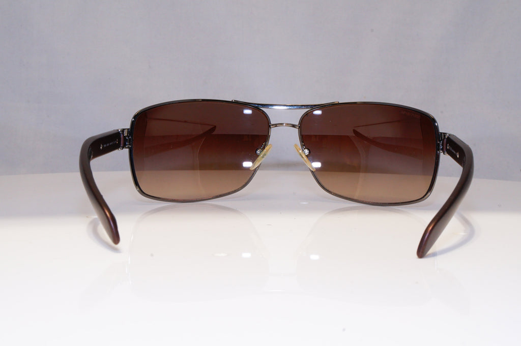PRADA Mens Designer Sunglasses Brown Rectangle SPS 54I 5AV-6S1 22078