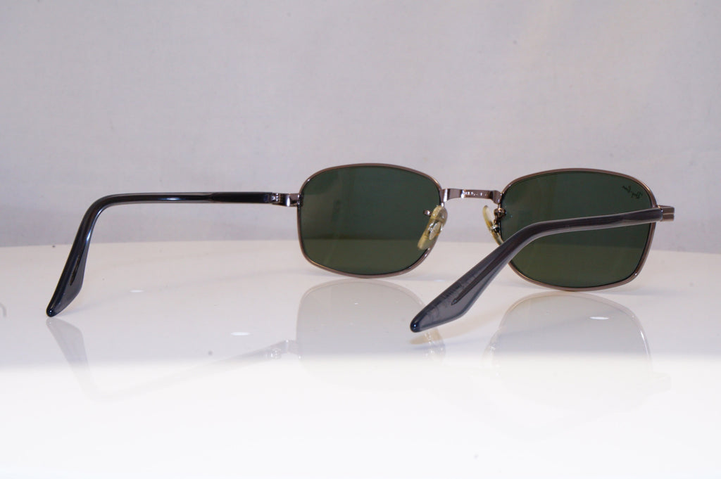 RAY-BAN Mens Vintage 1990 Designer Sunglasses Silver Rectangle W2839 SLV 18552