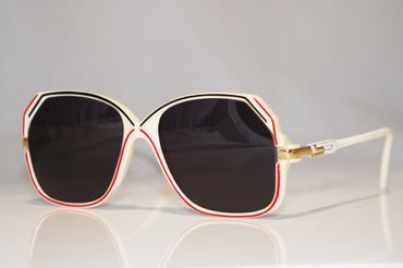 CAZAL 1990 Vintage Mens Womens Designer Sunglasses White Square 130 OOX 15998