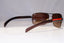 PRADA Mens Designer Sunglasses Brown Rectangle SPS 54I 5AV-6S1 22078