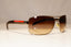 PRADA Mens Designer Sunglasses Brown Rectangle SPS 54I 5AV-6S1 22078