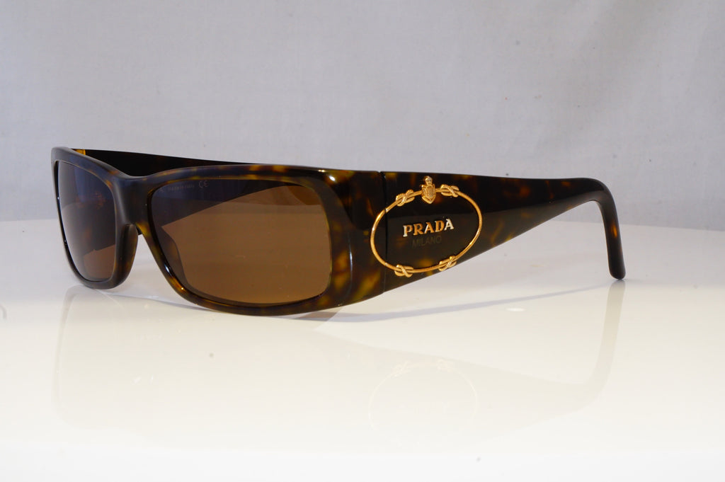 PRADA Womens Designer Sunglasses Rectangle ICONIC CREST SPR 10H 2AU-2P1 19410