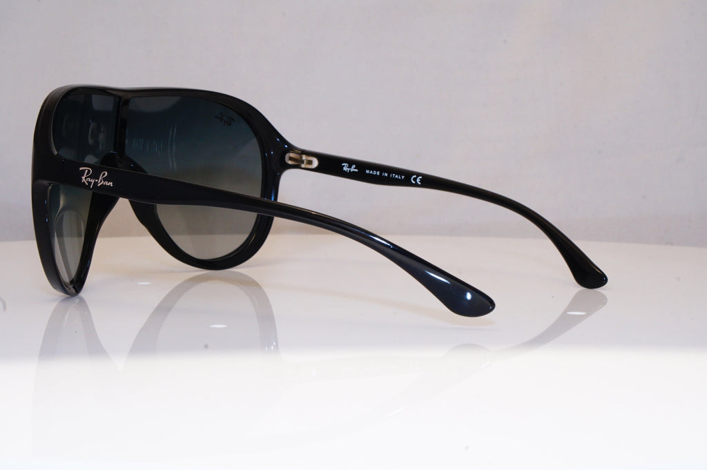 RAY-BAN Mens Vintage 1990 Designer Sunglasses Black Shield RB 4077 601/8G 18521