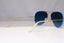 RAY-BAN Mens Sunglasses Blue Pilot AVIATOR FULL COLOR GOLD RB 3025 001/4M 21399