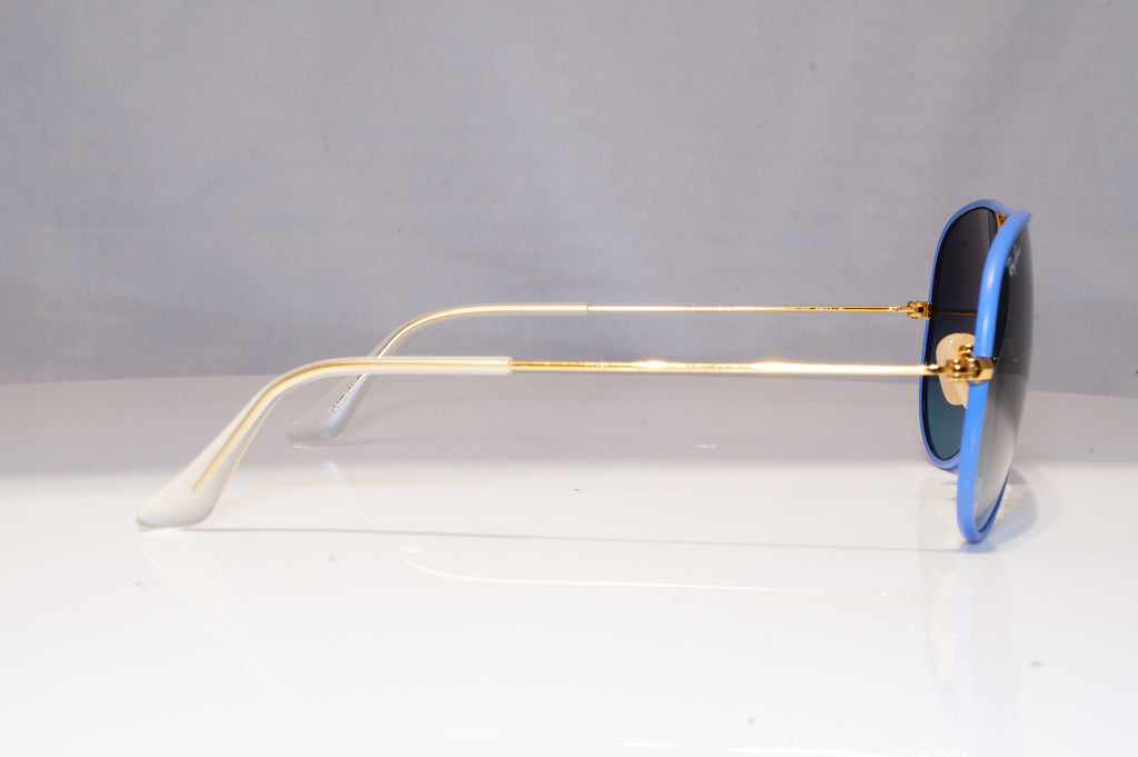 RAY-BAN Mens Sunglasses Blue Pilot AVIATOR FULL COLOR GOLD RB 3025 001/4M 21399