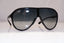 RAY-BAN Mens Vintage 1990 Designer Sunglasses Black Shield RB 4077 601/8G 18521
