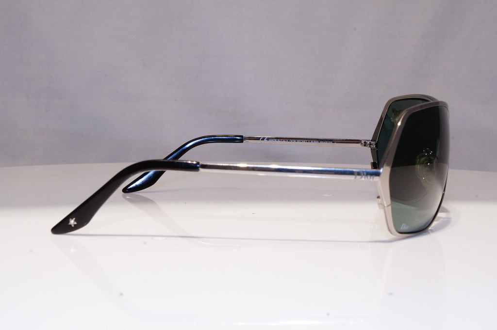 CHRISTIAN DIOR Womens Vintage Sunglasses Silver STAR DIOR SECRET 2 6LB95 21317