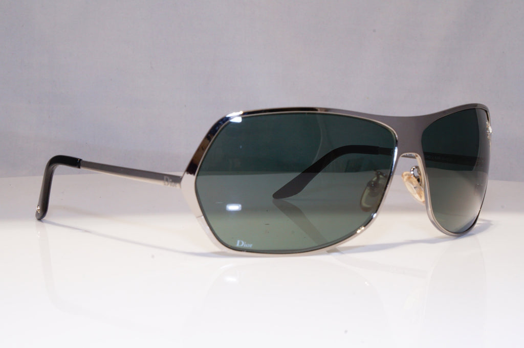 CHRISTIAN DIOR Womens Vintage Sunglasses Silver STAR DIOR SECRET 2 6LB95 21317