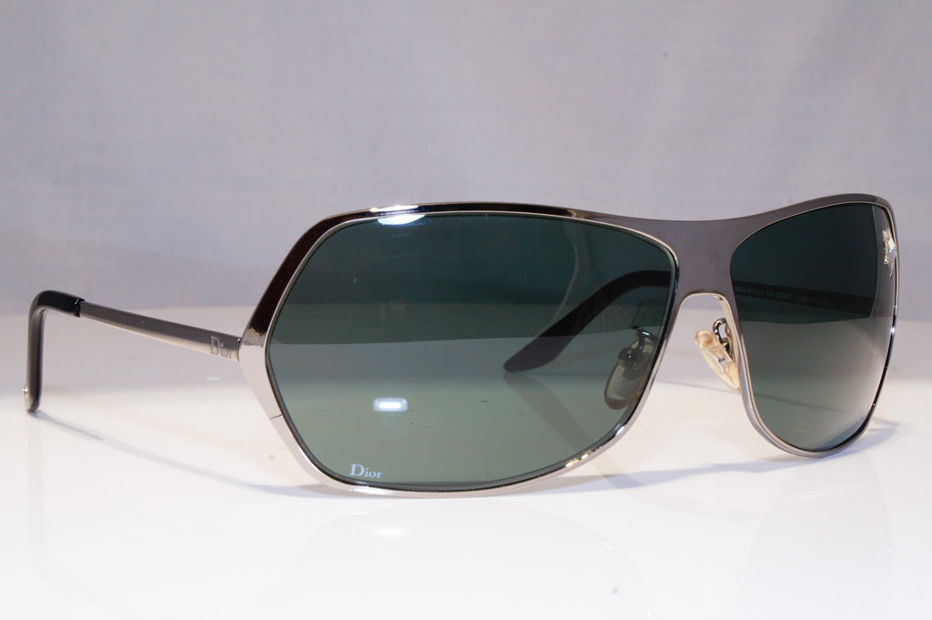 CHRISTIAN DIOR Womens Vintage Sunglasses Silver STAR DIOR SECRET 2 6LB95 21317