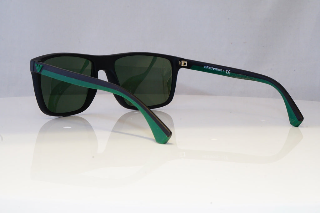 EMPORIO ARMANI Mens Designer Sunglasses Green Square EZ 4033 5232/71 18448