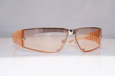 VERSUS Mens Vintage 1990 Designer Sunglasses Brown Wrap L60 26M/293 18502