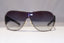 PRADA Vintage 1990 Unisex Designer Sunglasses Black Shield SPR 57L 5AV-3M1 22076