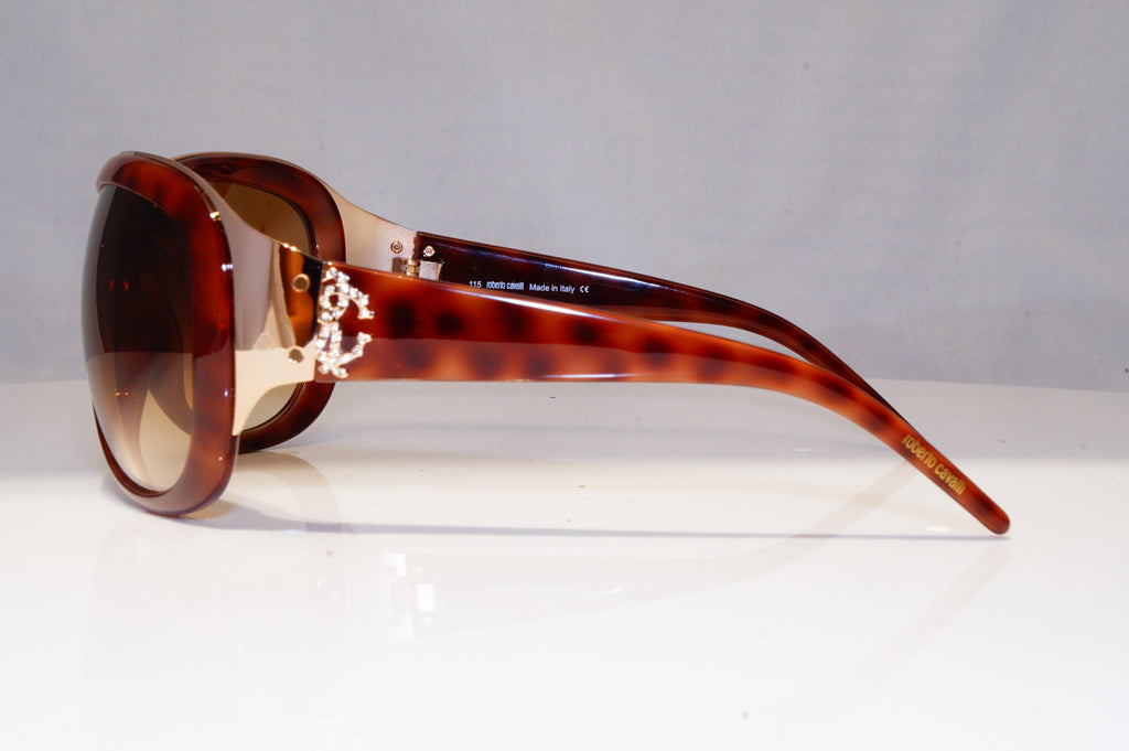 ROBERTO CAVALLI Womens Diamante Sunglasses Brown Square Dioptasio 467S 53F 21331