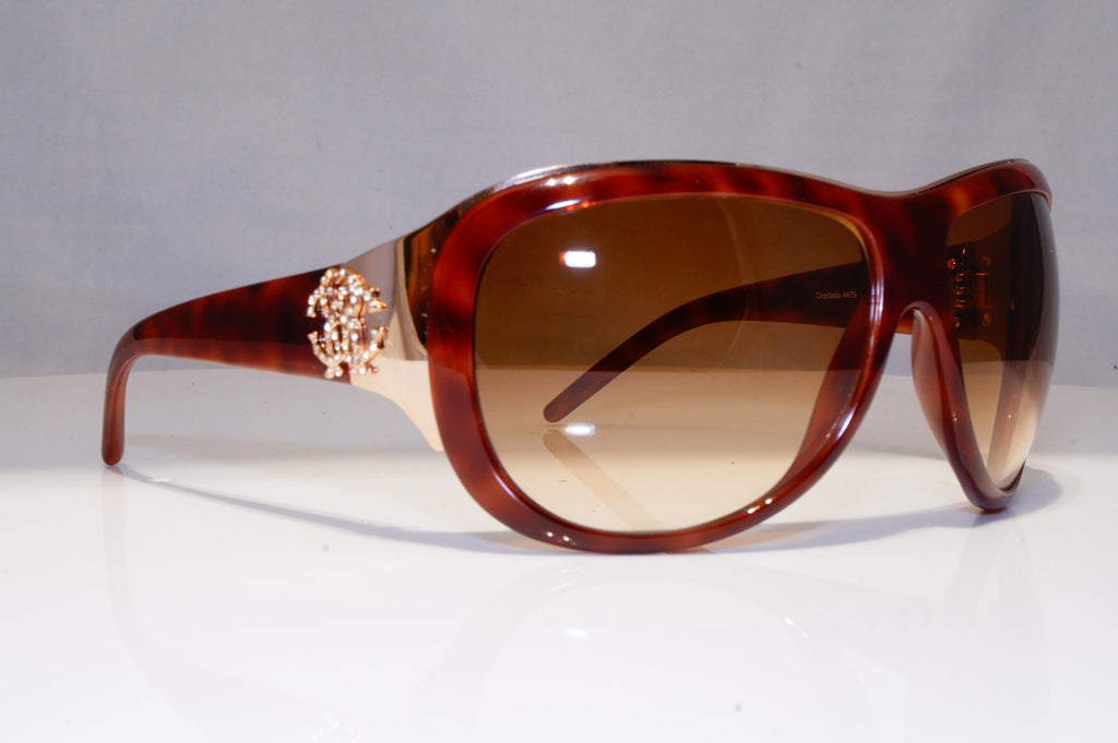 ROBERTO CAVALLI Womens Diamante Sunglasses Brown Square Dioptasio 467S 53F 21331