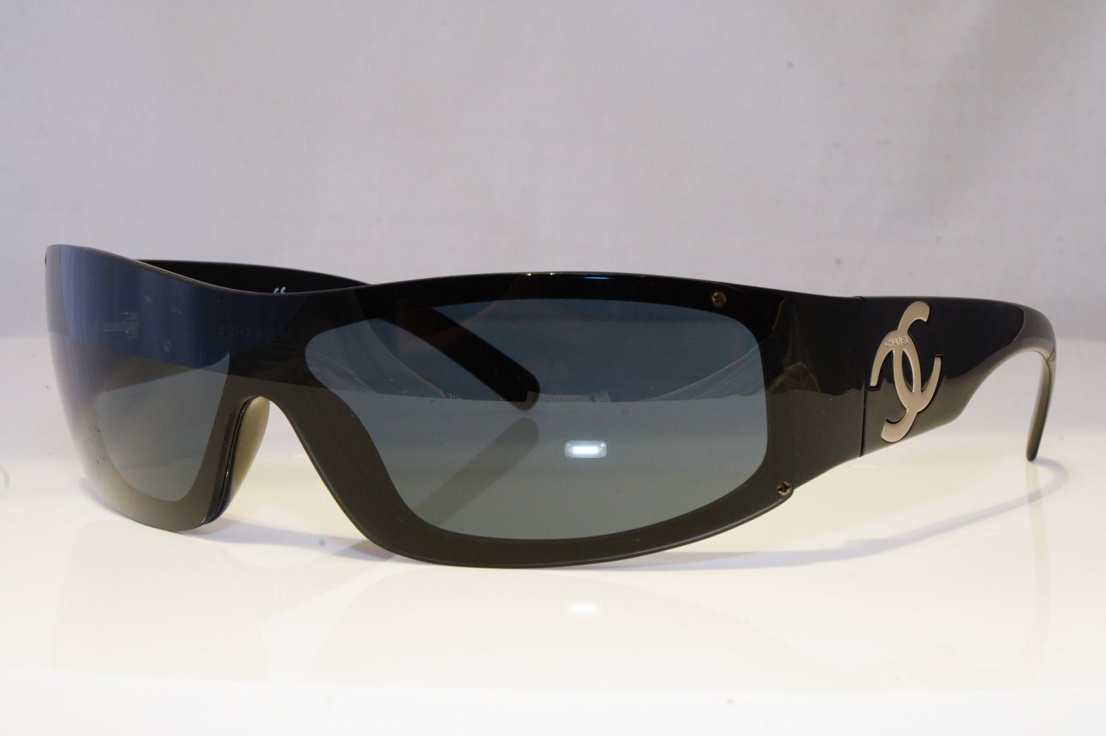 CHANEL Mens Womens Designer Sunglasses Black Shield 5072 501/87 14180 –  SunglassBlog
