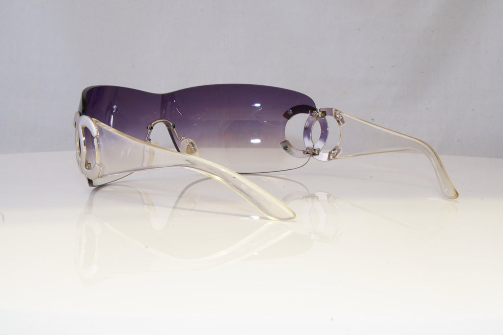 CHANEL Womens Designer Sunglasses Clear Shield HINGE 4125 124/8G 14126