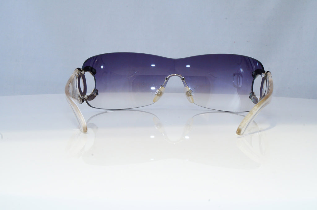 CHANEL Womens Designer Sunglasses Clear Shield HINGE 4125 124/8G 14126