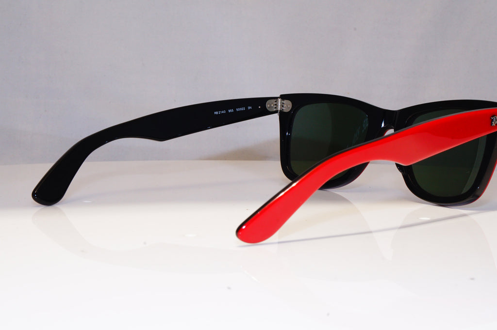 RAY-BAN Mens Womens Designer Sunglasses Red Wayfarer RB 2140 955 21312