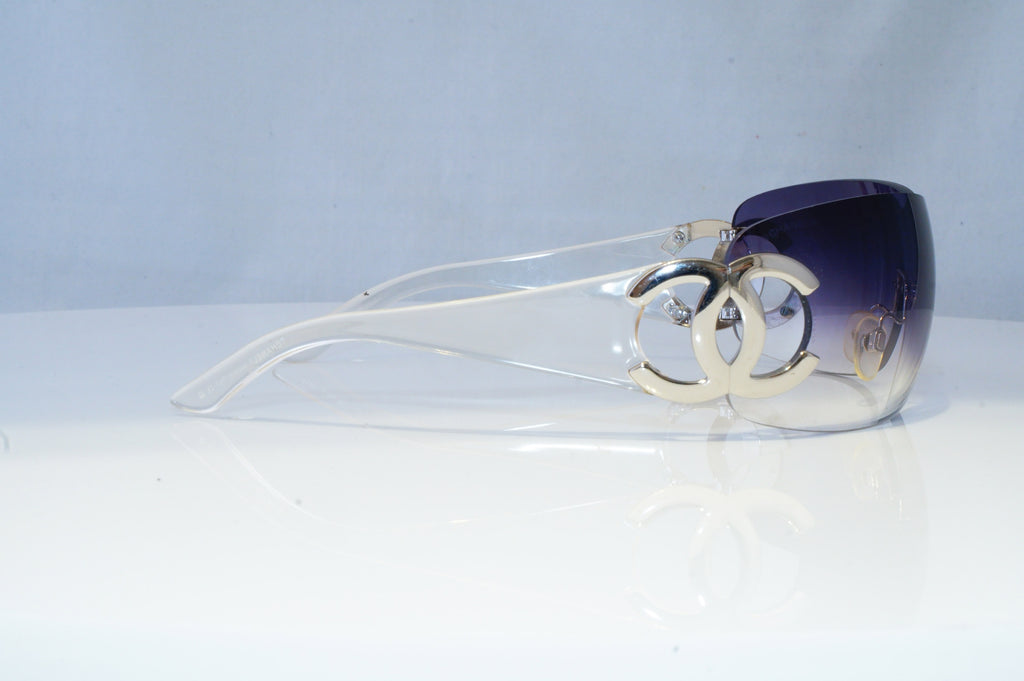 CHANEL Womens Designer Sunglasses Clear Shield HINGE 4125 124/8G 14126