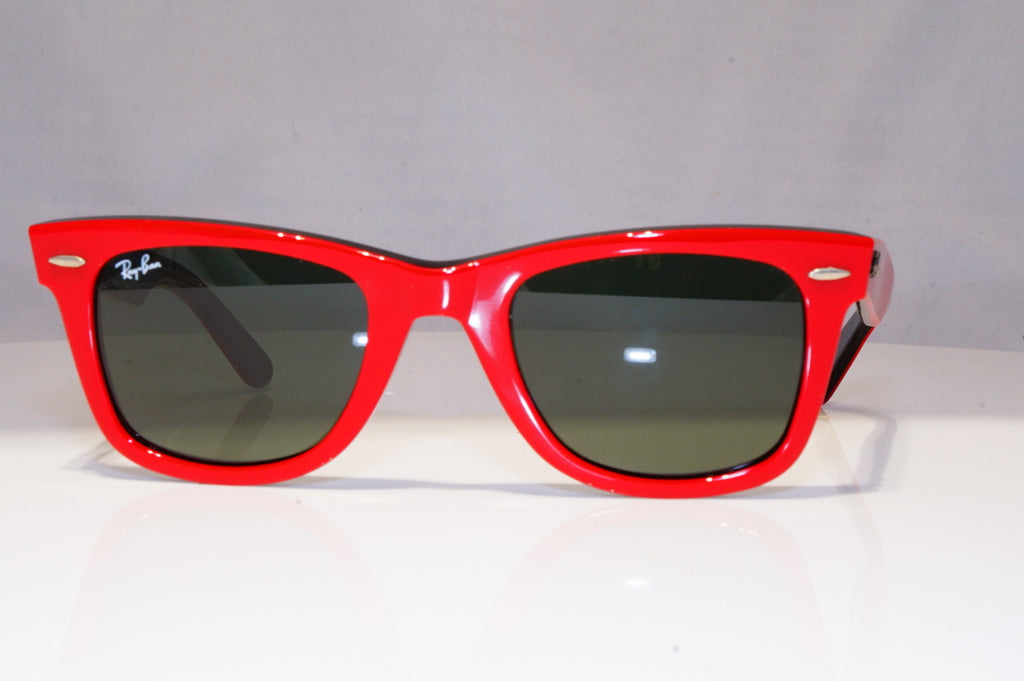 RAY-BAN Mens Womens Designer Sunglasses Red Wayfarer RB 2140 955 21312