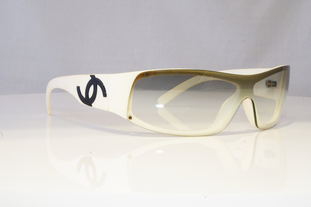 CHANEL Mens Womens Designer Sunglasses White Shield MARK 5072 716/8G 14203