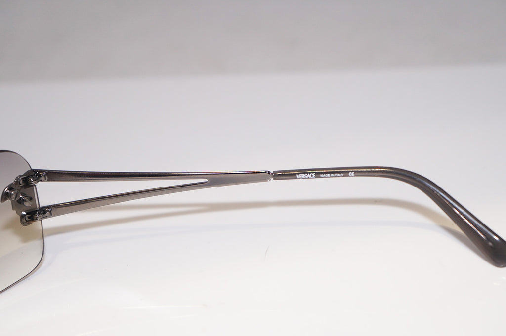VERSACE Womens Desinger Sunglasses Silver Rectangle MOD N40 89M/560 14924