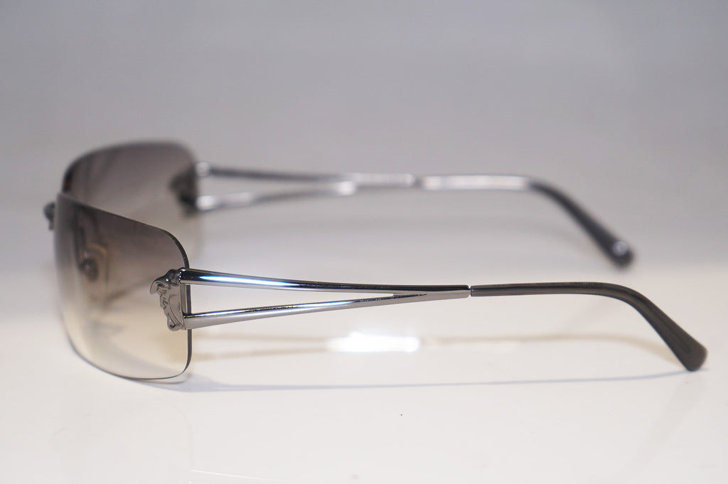 VERSACE Womens Desinger Sunglasses Silver Rectangle MOD N40 89M/560 14924