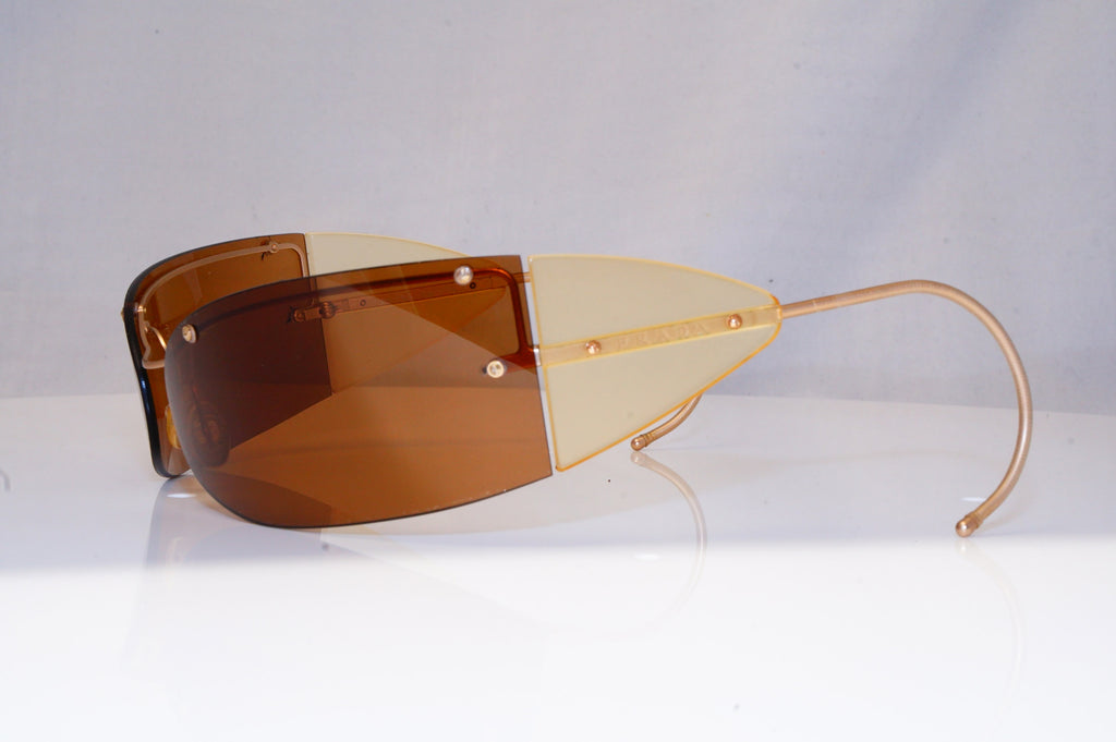 PRADA Mens Womens Unisex Vintage Designer Sunglasses Brown SPR 65B 1AO-3N1 18537