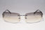 VERSACE Womens Desinger Sunglasses Silver Rectangle MOD N40 89M/560 14924