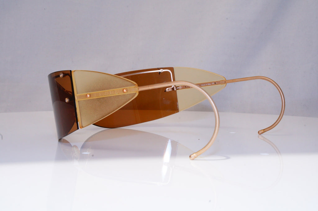 PRADA Mens Womens Unisex Vintage Designer Sunglasses Brown SPR 65B 1AO-3N1 18537