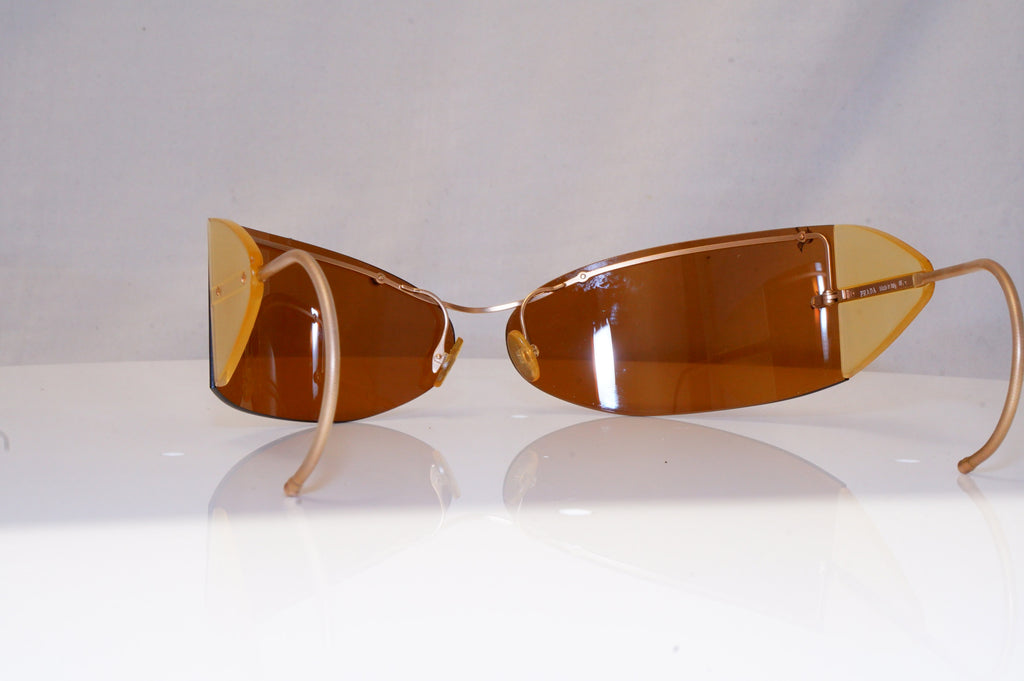 PRADA Mens Womens Unisex Vintage Designer Sunglasses Brown SPR 65B 1AO-3N1 18537