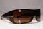 PRADA Mens Womens Designer Sunglasses Brown Shield SPR 02H 7JQ-BC1 21327