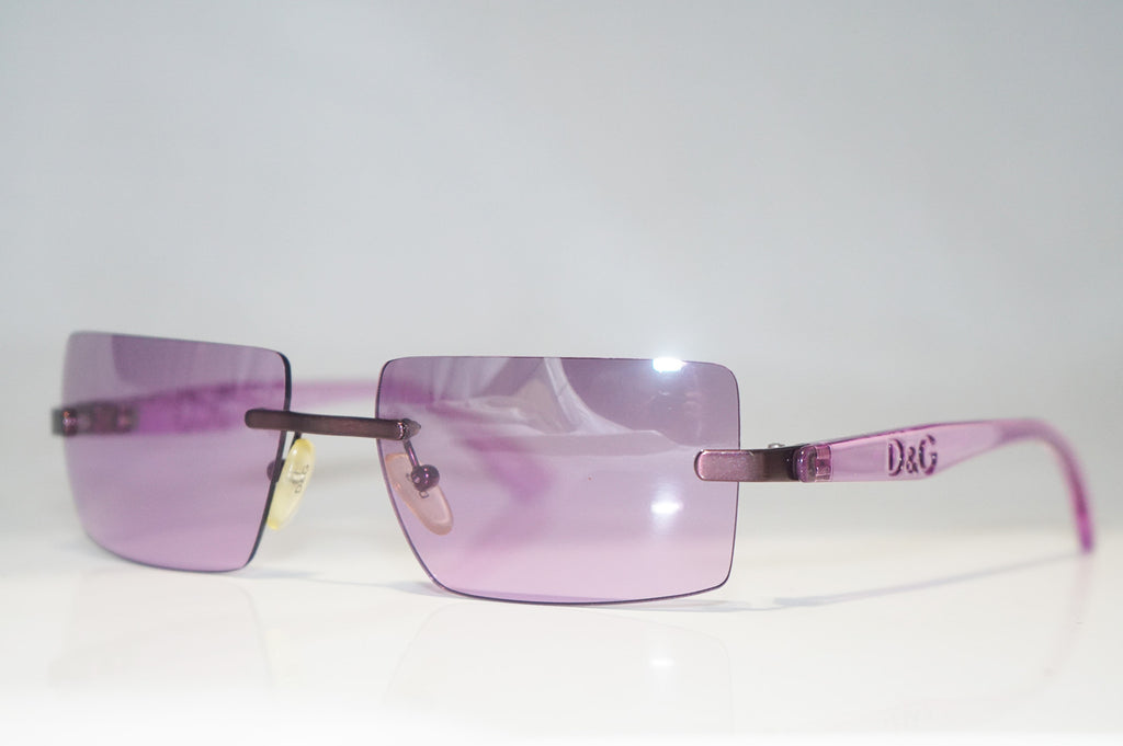 DOLCE & GABBANA Vintage Mens Unisex Designer Sunglasses Pink D&G 2067 282 14810