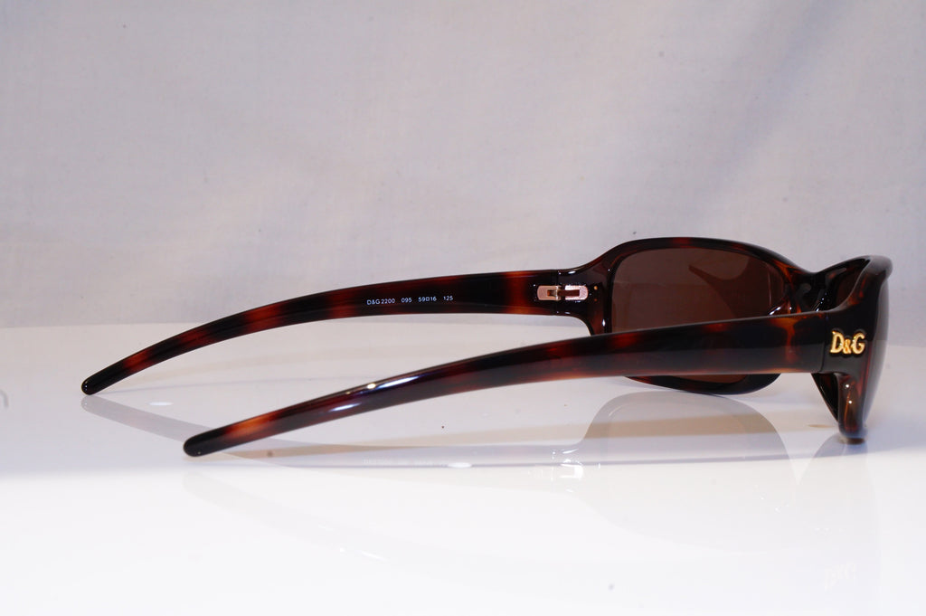 DOLCE & GABBANA Mens Womens Unisex Designer Sunglasses Wrap D&G 2200 095 18563
