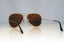 RAY-BAN Mens Designer Sunglasses Gold Aviator RB 3025 001/33 16544