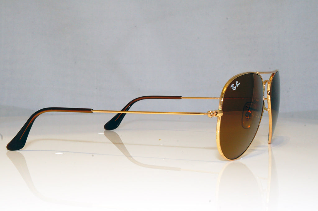 RAY-BAN Mens Designer Sunglasses Gold Aviator RB 3025 001/33 16544