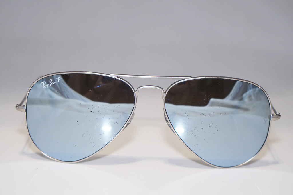 RAY-BAN Mens Designer Polarized Sunglasses Chrome Aviator RB 3025 019/W3 15242
