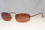 CHANEL Womens Vintage 1990 Designer Sunglasses Brown Rectangle 4002 116/75 19391