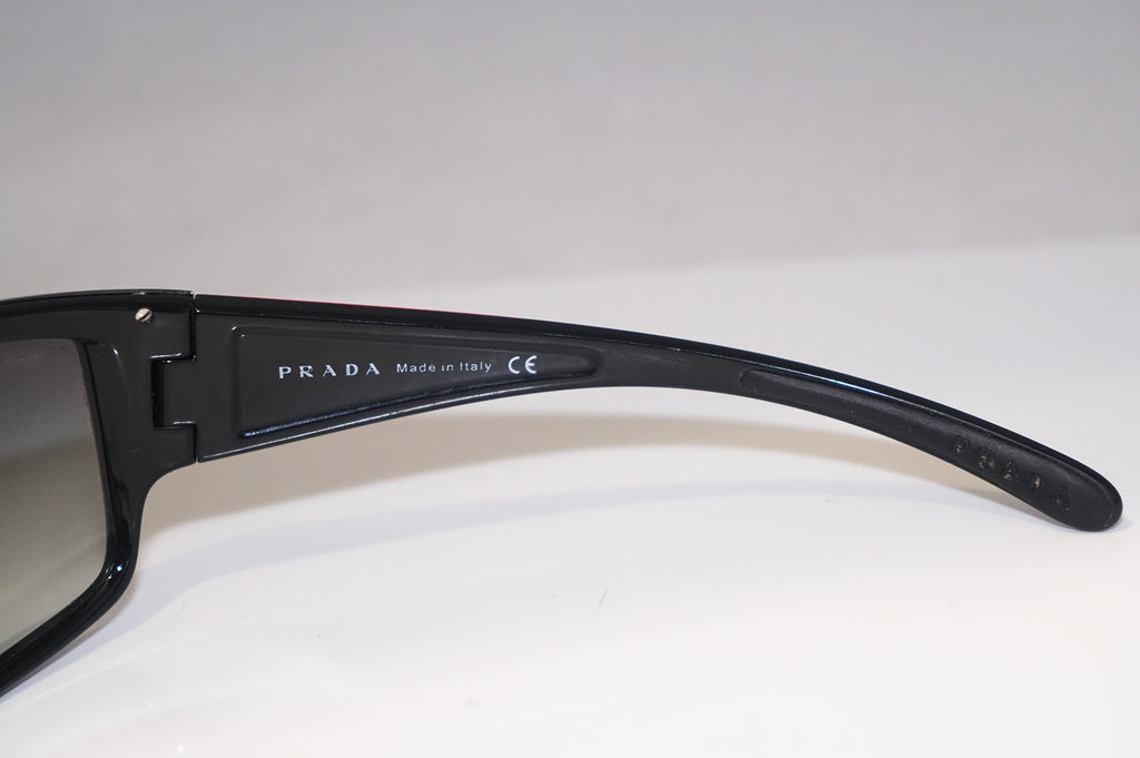 PRADA Mens Designer Sunglasses Black Wrap SPS 05G 1AB-5D1 14963