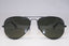 RAY-BAN Mens Designer Polarized Sunglasses Black Aviator RB 3025 W3361 15054