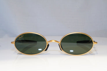RAY-BAN Mens Womens Vintage Designer Sunglasses Gold Oval W 2388 ORBS II 19618