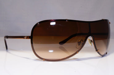 VERSACE Mens Womens Designer Sunglasses Brown Shield 2051 1061/13 21313