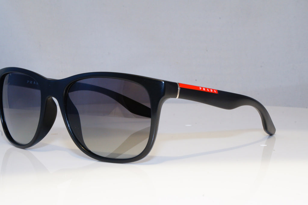 PRADA Mens Designer Sunglasses Black Square SPS 03O 1BO-3M1 19621
